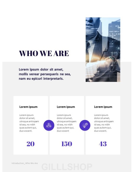 Purple Annual Report Marketing Presentation PPT