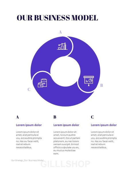 Purple Annual Report Marketing Presentation PPT