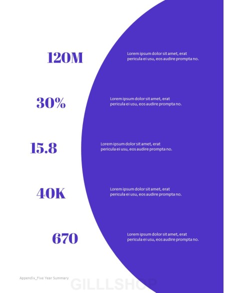 Purple Annual Report Marketing Presentation PPT