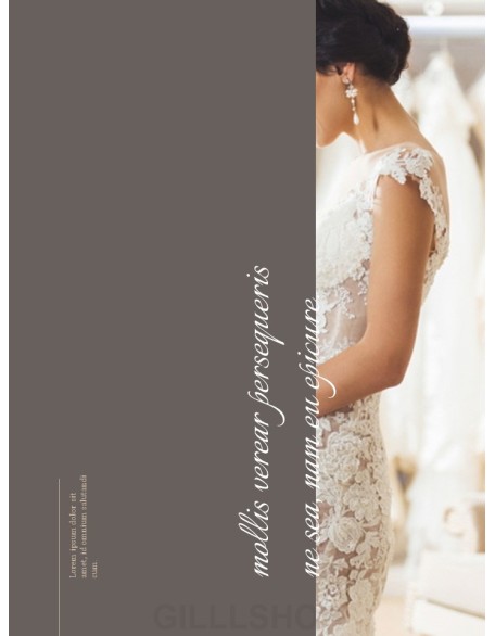 Wedding Theme Vertical PowerPoint Presentation Design