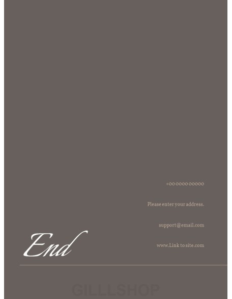 Wedding Theme Vertical PowerPoint Presentation Design