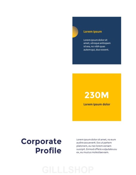 Annual Report Clean Design PowerPoint Templates