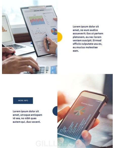 Annual Report Clean Design PowerPoint Templates