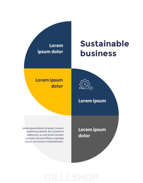 Annual Report Clean Design PowerPoint Templates