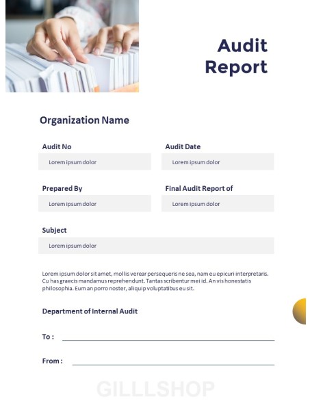 Annual Report Clean Design PowerPoint Templates