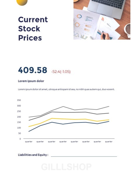 Annual Report Clean Design PowerPoint Templates