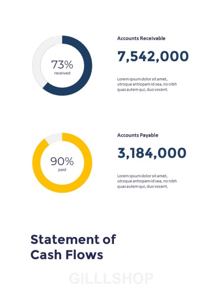 Annual Report Clean Design PowerPoint Templates