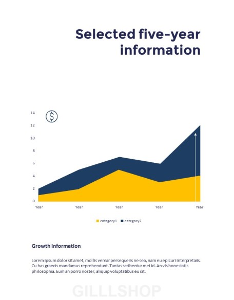 Annual Report Clean Design PowerPoint Templates