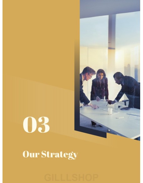 Dark & Gold Concept Annual Report Easy PowerPoint Design