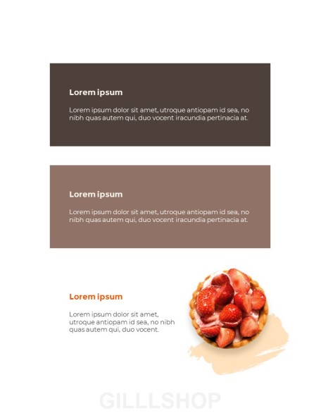 Sweet Dessert Concept Vertical PPT Backgrounds