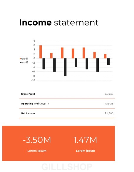 Annual Report Design Layout PowerPoint