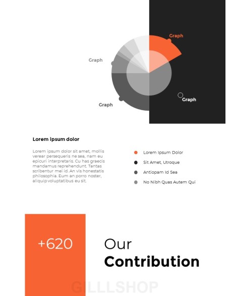 Annual Report Design Layout PowerPoint