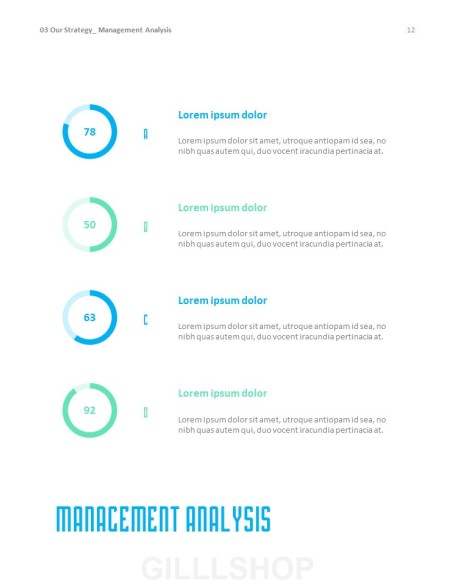 Hospital Business Annual Report PPT Background Images