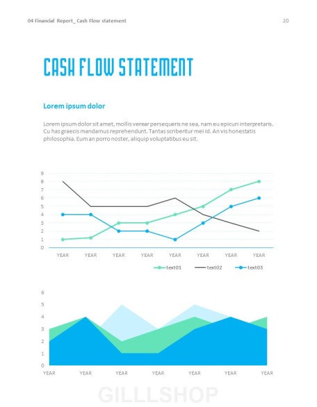 Hospital Business Annual Report PPT Background Images