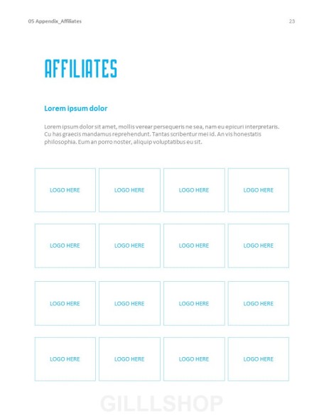 Hospital Business Annual Report PPT Background Images