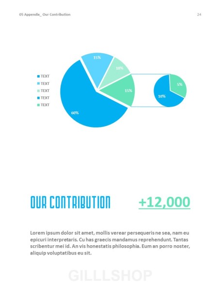Hospital Business Annual Report PPT Background Images