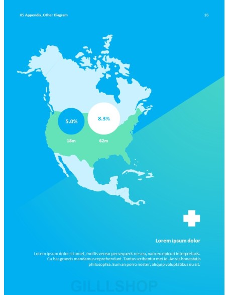 Hospital Business Annual Report PPT Background Images