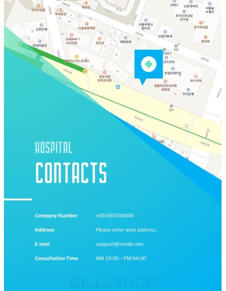 Hospital Business Annual Report PPT Background Images