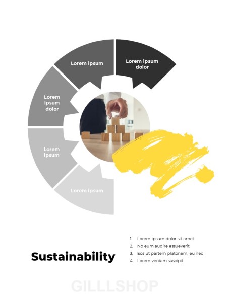 Design Group's Annual Report Layout Proposal Presentation Templates