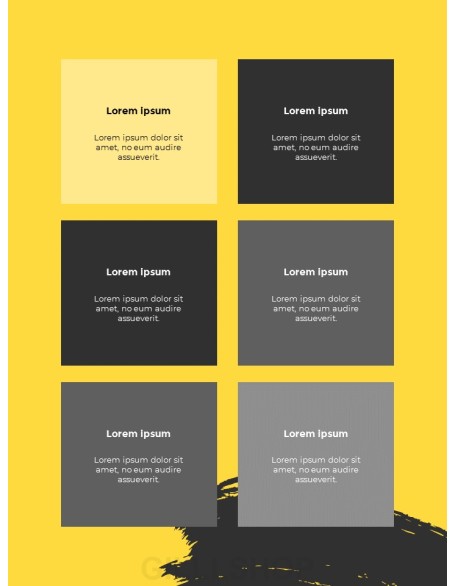 Design Group's Annual Report Layout Proposal Presentation Templates