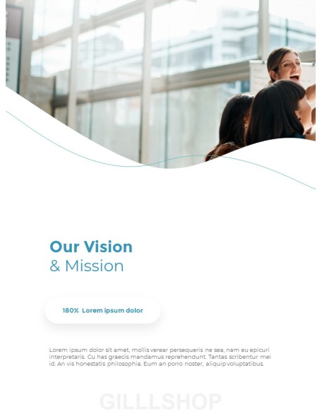 Wave Design Annual Report Simple Templates Design