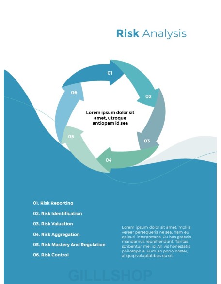 Wave Design Annual Report Simple Templates Design