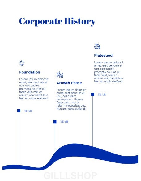 Blue Background Concept Annual Report Best PPT Templates