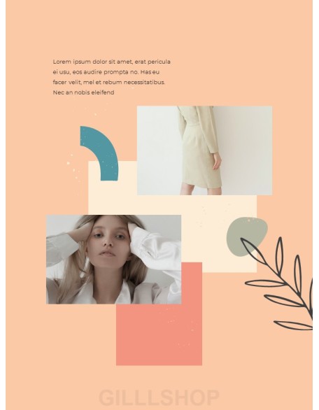 Abstract Pack Lookbook Layout Best Presentation Design