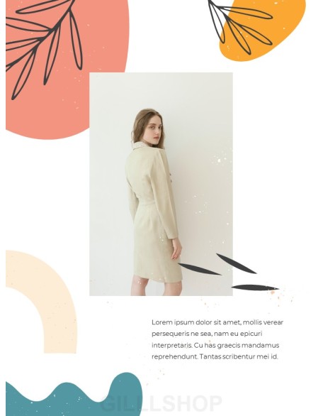 Abstract Pack Lookbook Layout Best Presentation Design