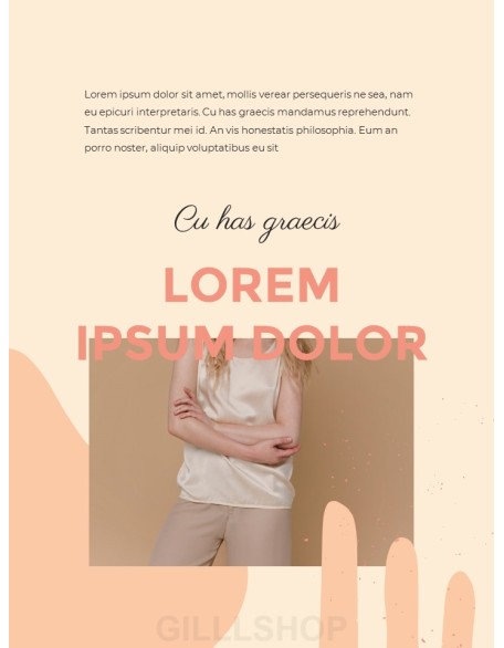 Abstract Pack Lookbook Layout Best Presentation Design