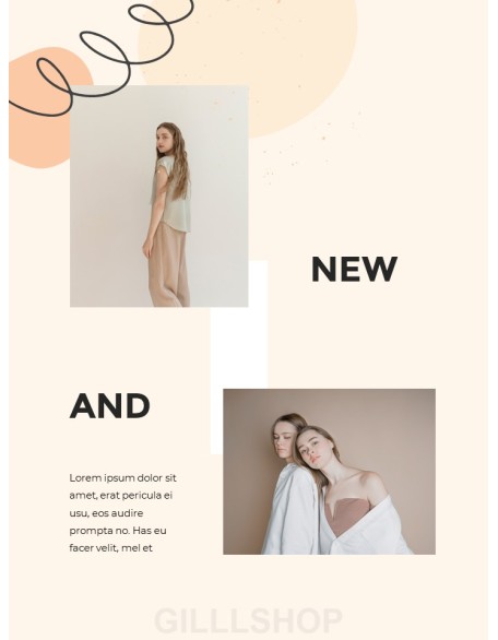 Abstract Pack Lookbook Layout Best Presentation Design