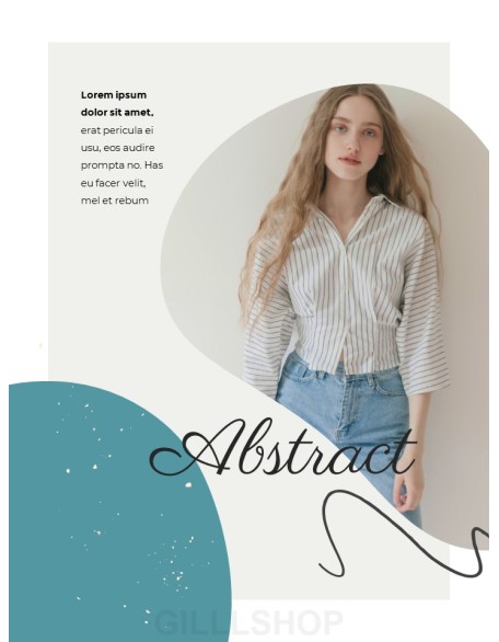 Abstract Pack Lookbook Layout Best Presentation Design