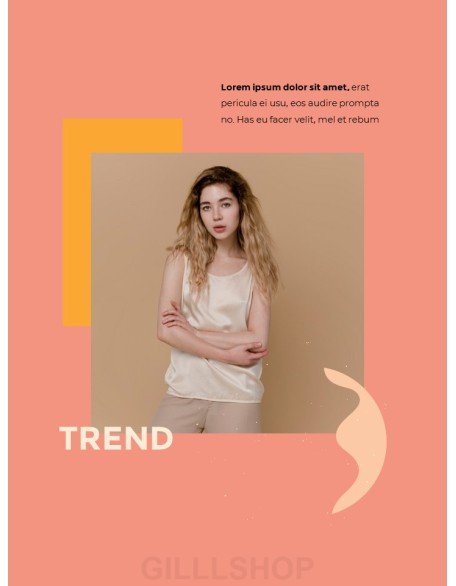 Abstract Pack Lookbook Layout Best Presentation Design