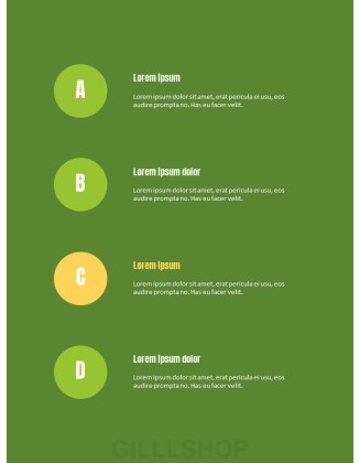 Healthy Infographics Vertical PPT Design Templates