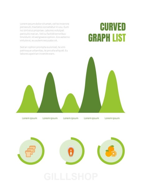 Healthy Infographics Vertical PPT Design Templates