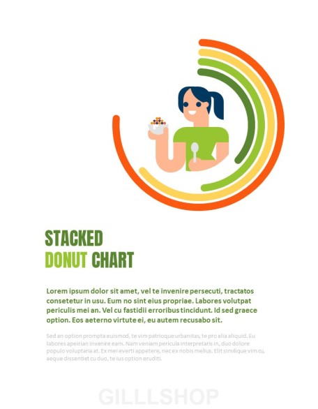 Healthy Infographics Vertical PPT Design Templates