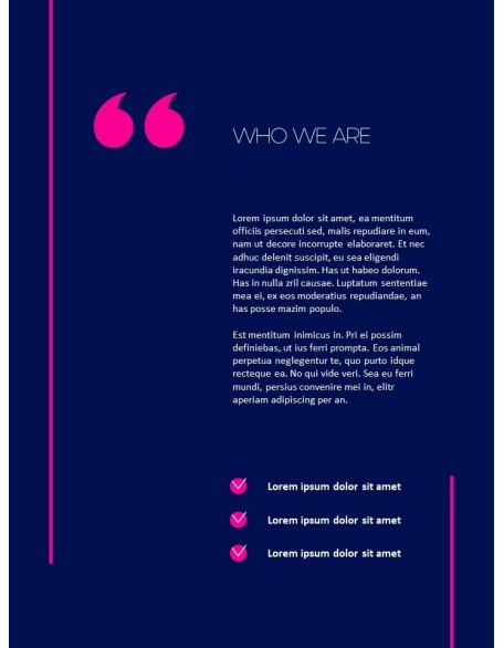 Pink Business Annual Report Template PowerPoint Templates Design