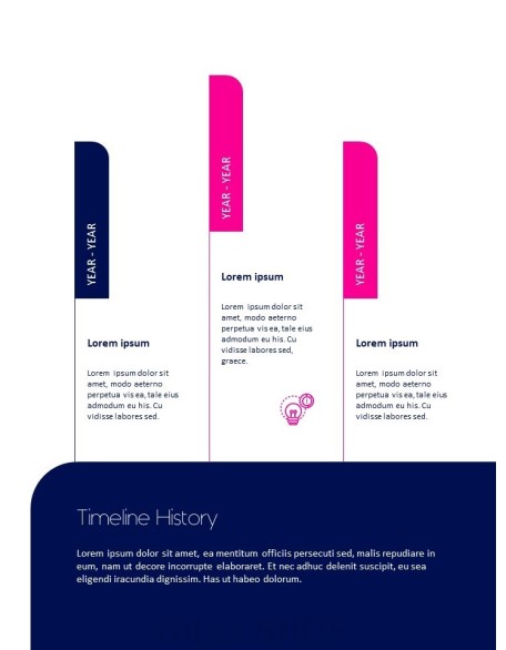 Pink Business Annual Report Template PowerPoint Templates Design