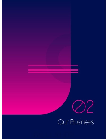 Pink Business Annual Report Template PowerPoint Templates Design