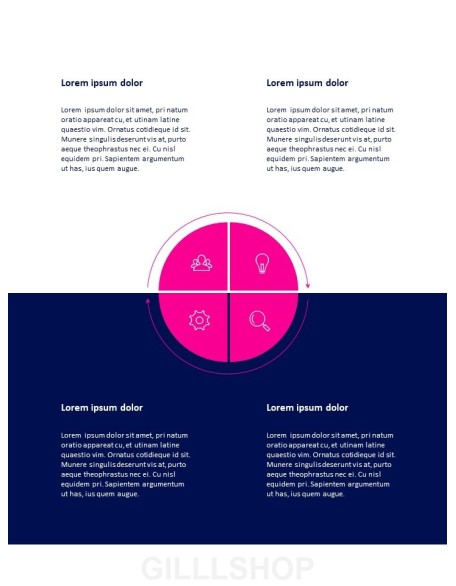 Pink Business Annual Report Template PowerPoint Templates Design