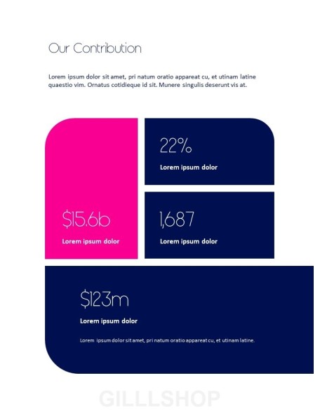 Pink Business Annual Report Template PowerPoint Templates Design