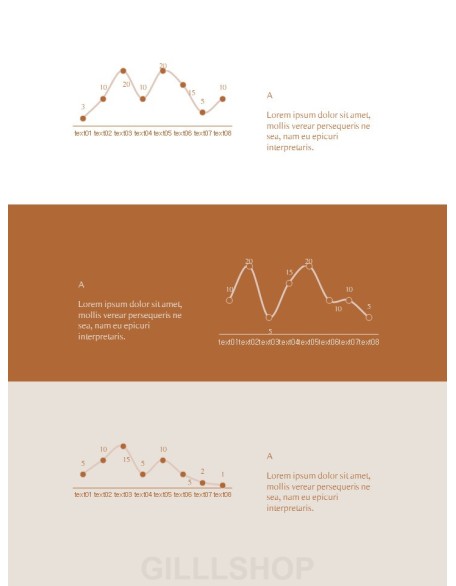 Fall Lookbook Abstract Design PowerPoint Table of Contents