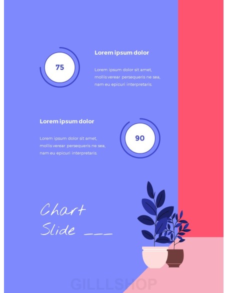 Stay Home Flat Illustration Design Pack Presentation Templates Design