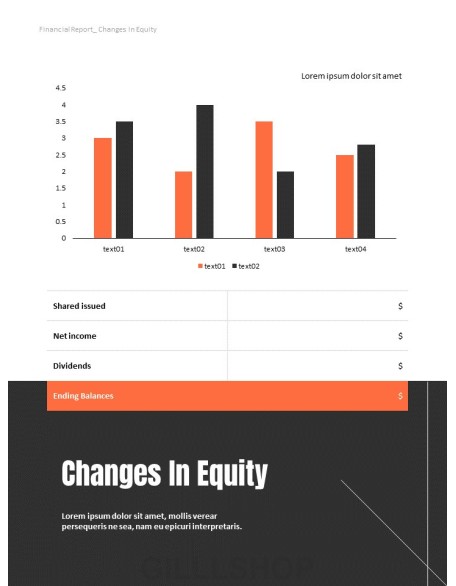 Architecture Annual Report Template PowerPoint Theme