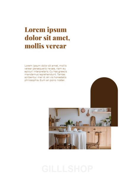 Wooden Interior Vertical Layout Best PowerPoint Presentations