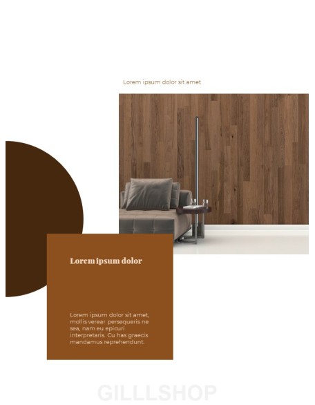 Wooden Interior Vertical Layout Best PowerPoint Presentations