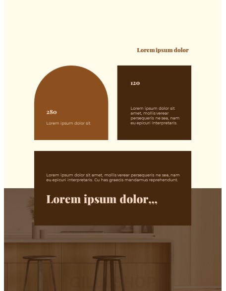 Wooden Interior Vertical Layout Best PowerPoint Presentations