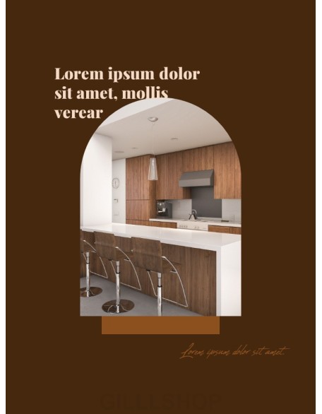 Wooden Interior Vertical Layout Best PowerPoint Presentations