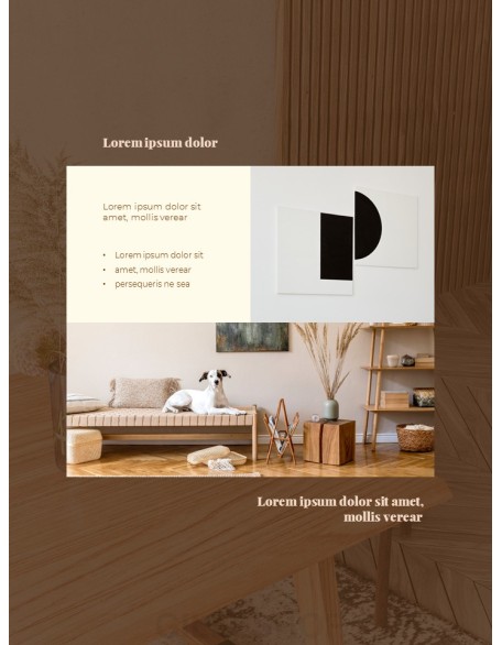 Wooden Interior Vertical Layout Best PowerPoint Presentations