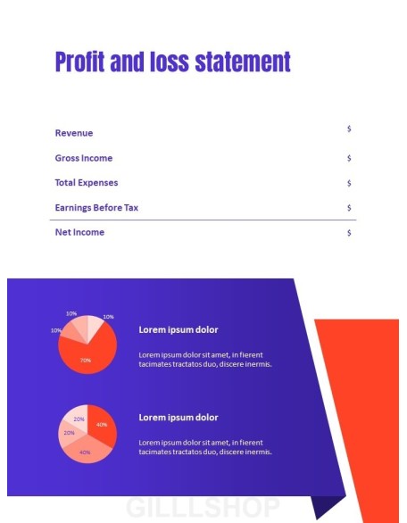 Business Multipurpose Annual Report Proposal Presentation Templates